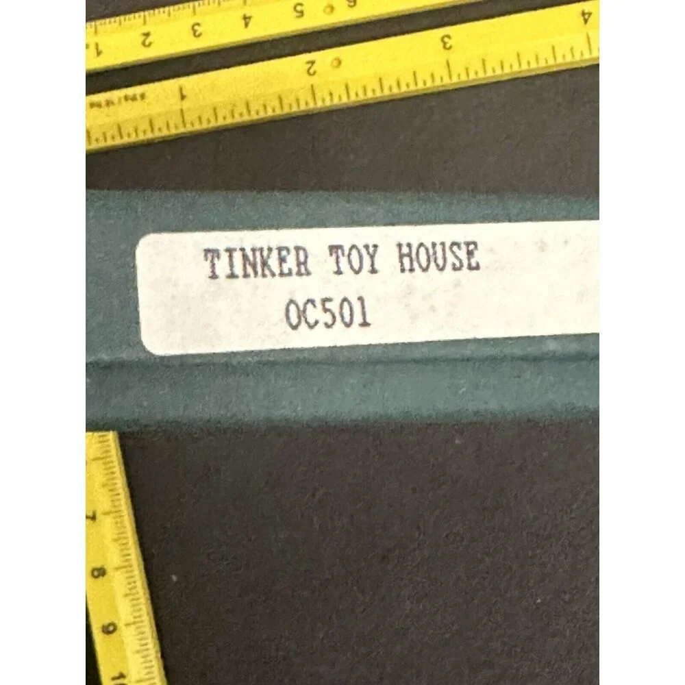 Rare Sheila's Historical Ornament Collection Tinker Toy House -‎ Howell MI Boxed